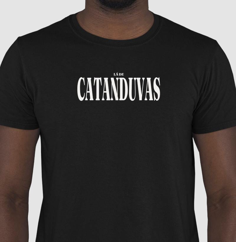 Camiseta Tipografia de Catanduvas