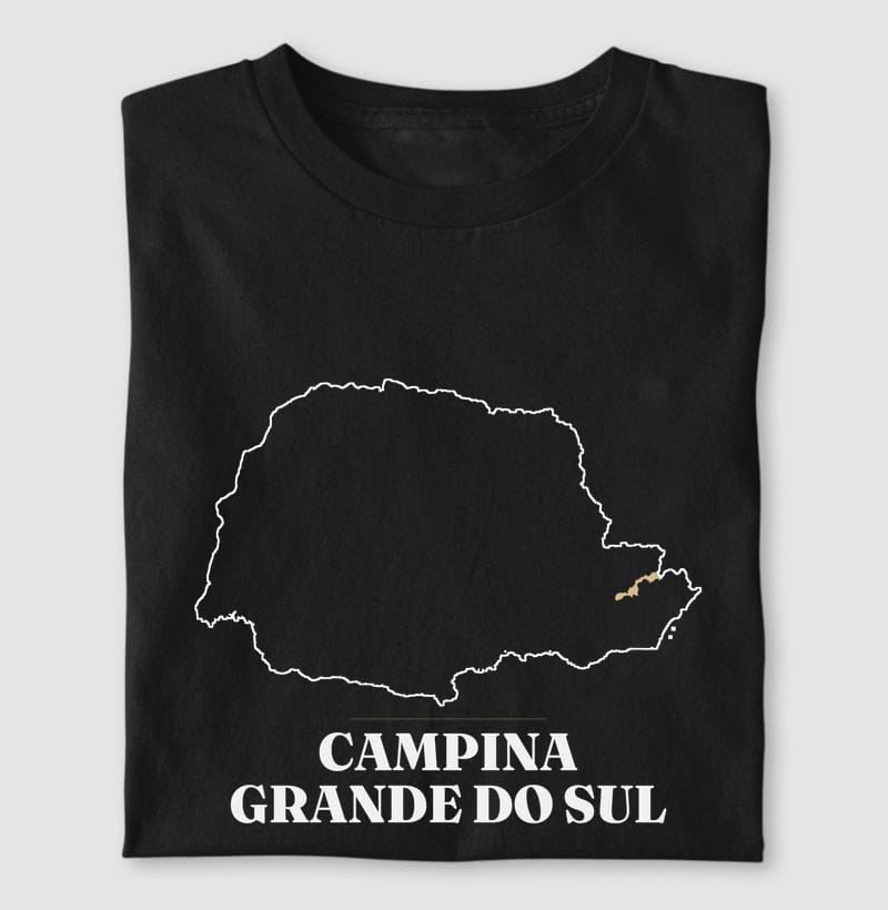 Camiseta Traço de Campina Grande do Sul