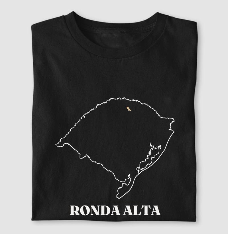 Camiseta Traço de Ronda Alta