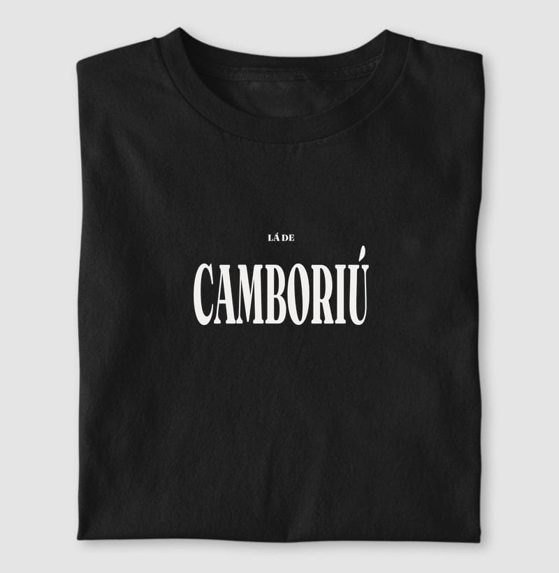 Camiseta Tipografia de Camboriú