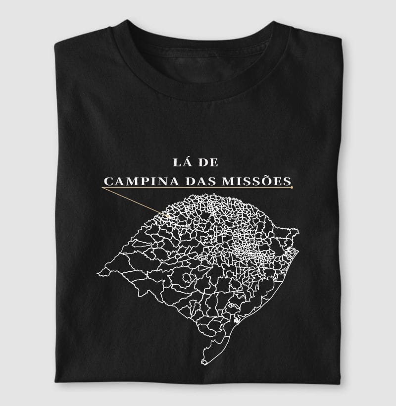 Camiseta Ponto de Origem de Campina das Missões