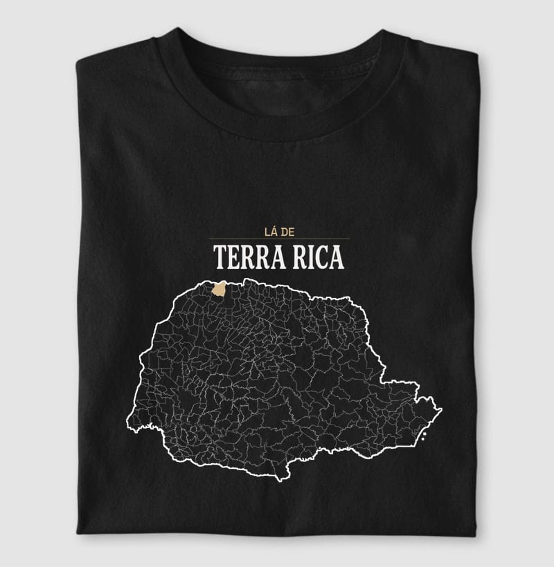 Camiseta Território de Terra Rica