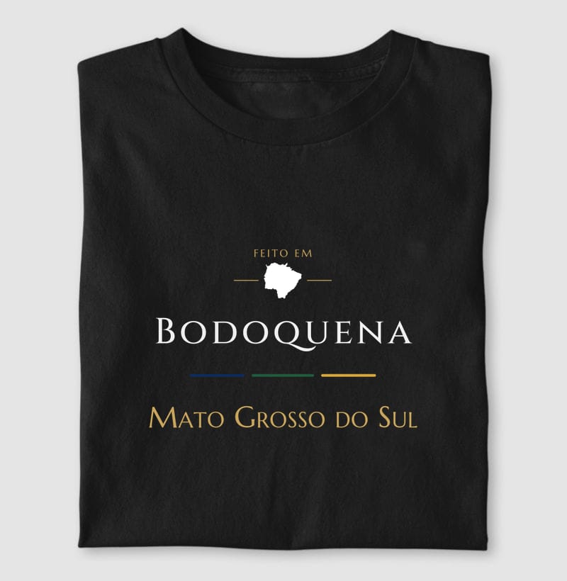 Camiseta Feito em de Bodoquena