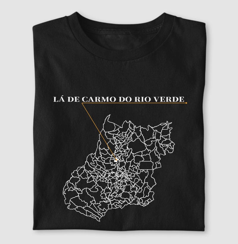 Camiseta Ponto de Origem de Carmo do Rio Verde
