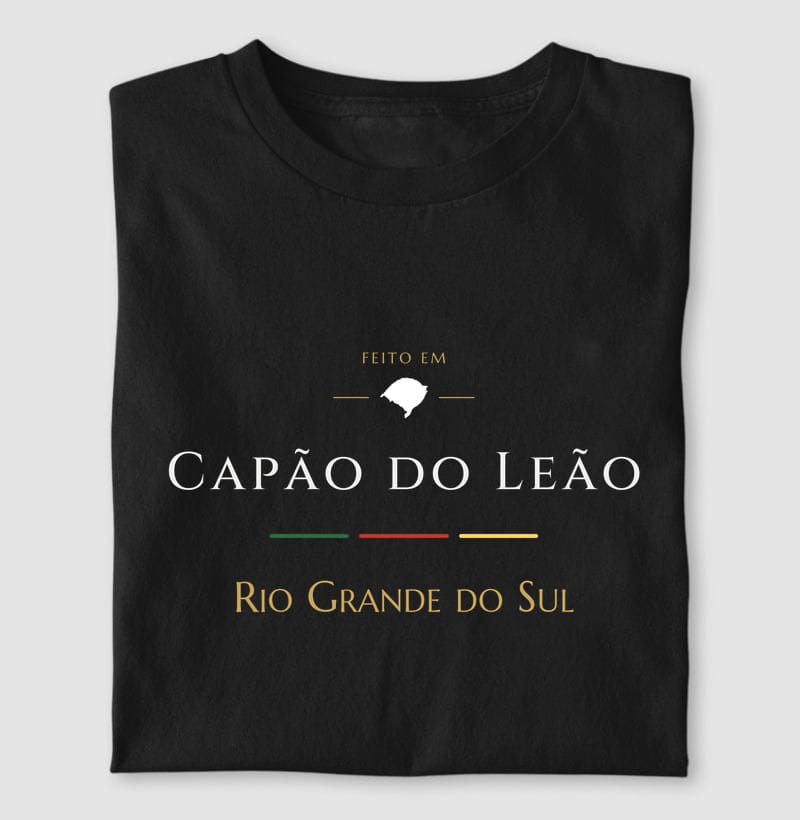 Camiseta Feito em de Capão do Leão
