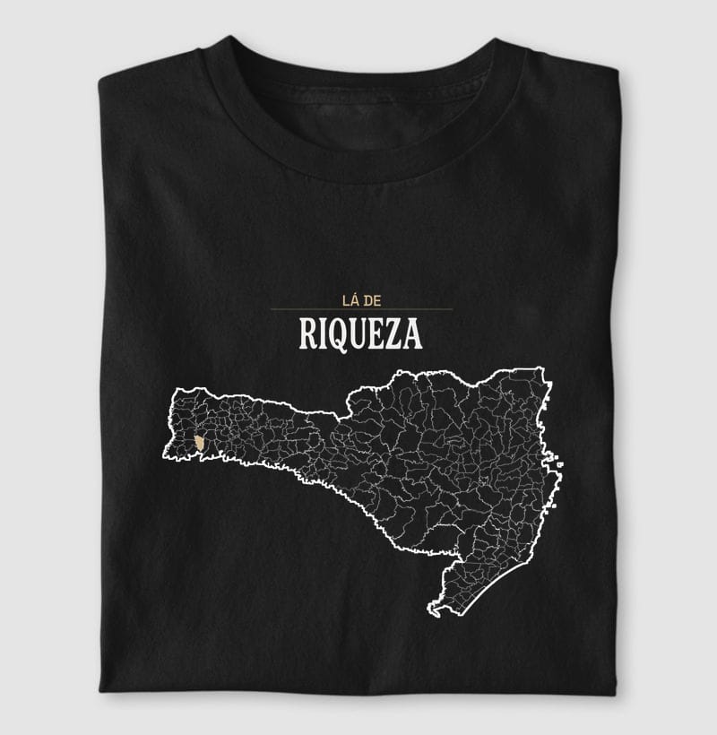 Camiseta Território de Riqueza