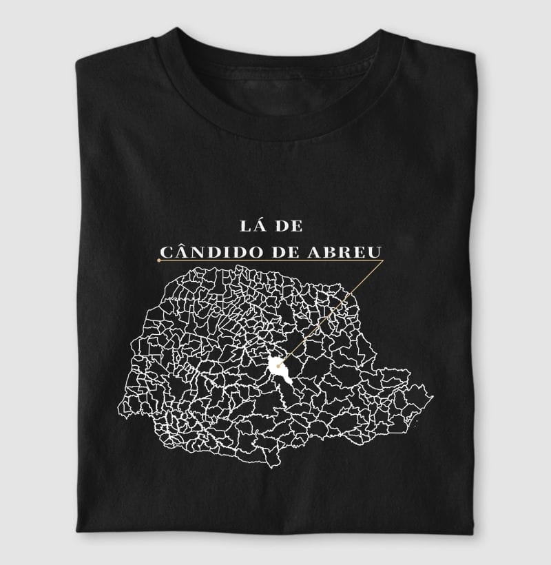 Camiseta Ponto de Origem de Cândido de Abreu