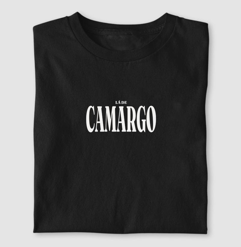 Camiseta Tipografia de Camargo