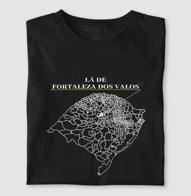 Camiseta Ponto de Origem de Fortaleza dos Valos