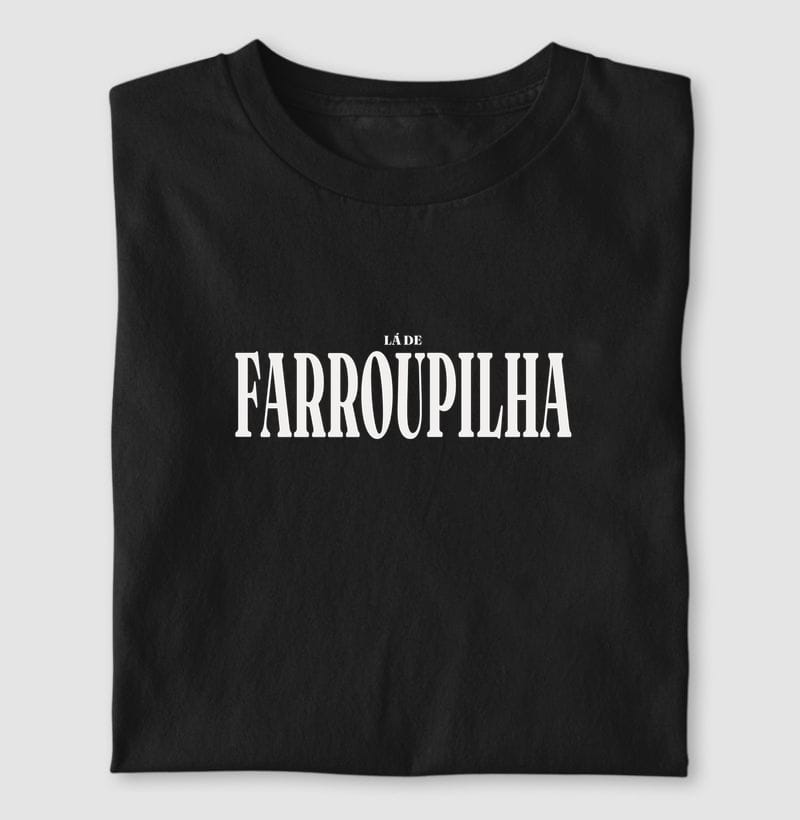 Camiseta Tipografia de Farroupilha