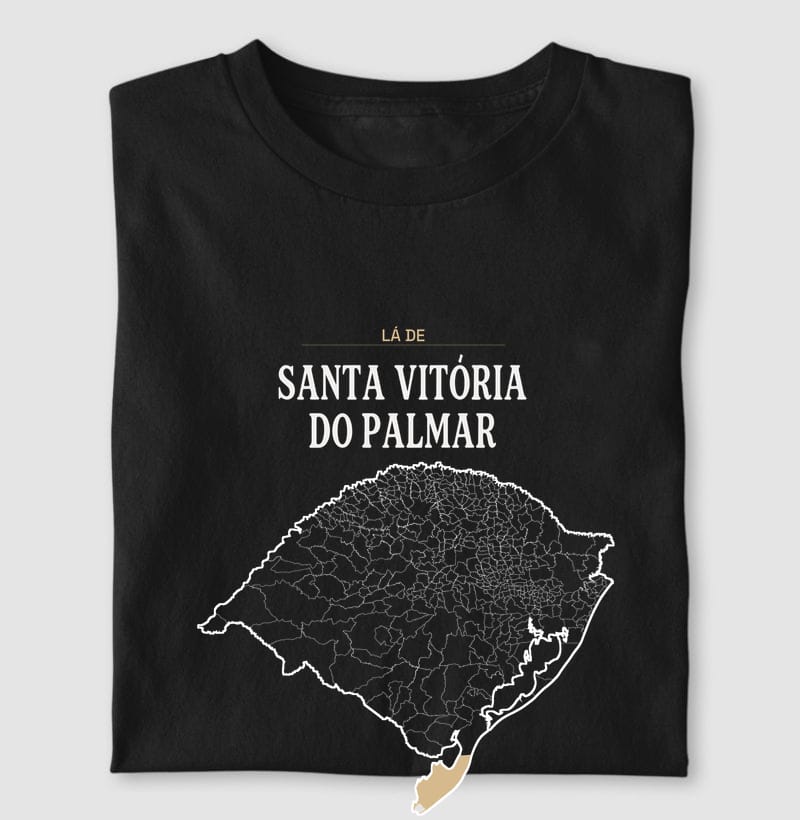 Camiseta Território de Santa Vitória do Palmar