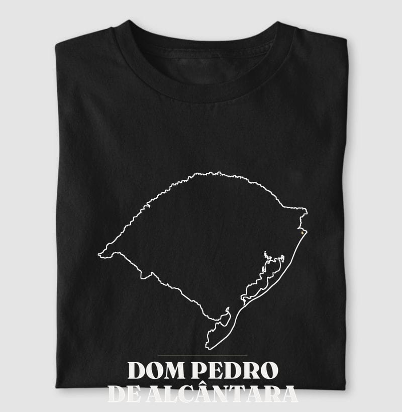 Camiseta Traço de Dom Pedro de Alcântara