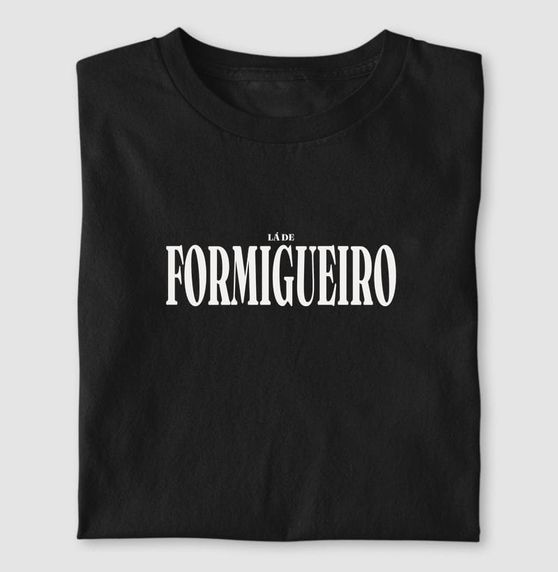 Camiseta Tipografia de Formigueiro