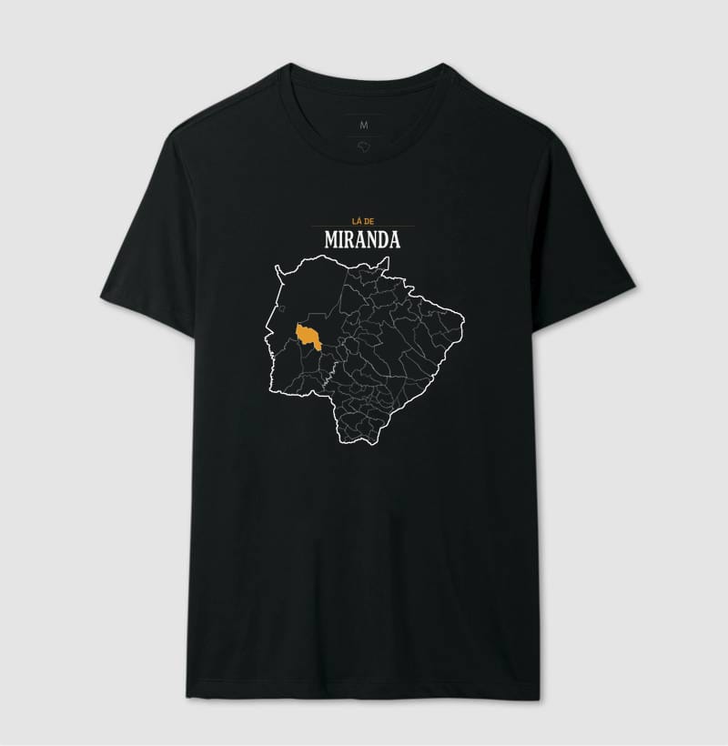 Camiseta Território de Miranda