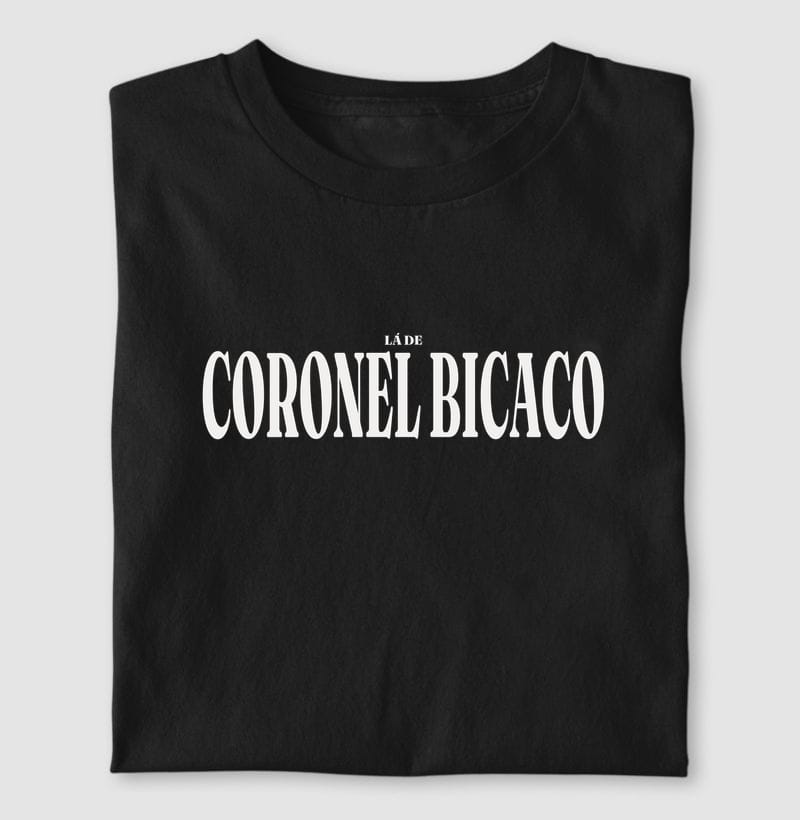 Camiseta Tipografia de Coronel Bicaco