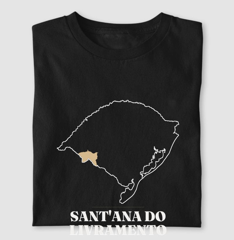 Camiseta Traço de Sant'Ana do Livramento