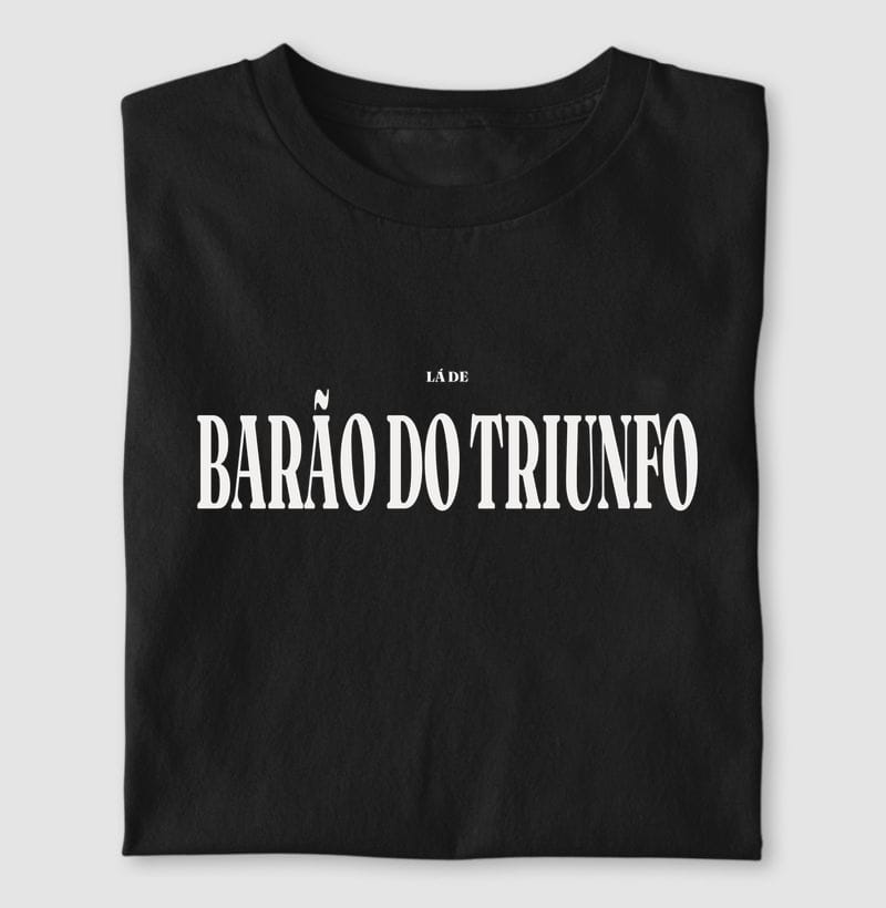 Camiseta Tipografia de Barão do Triunfo