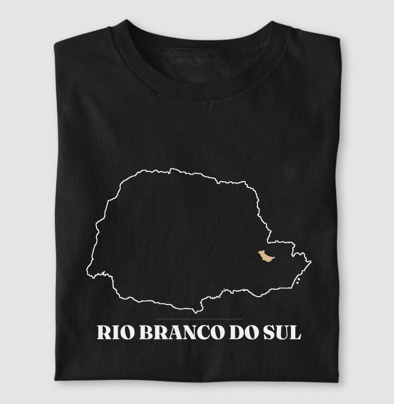 Camiseta Traço de Rio Branco do Sul