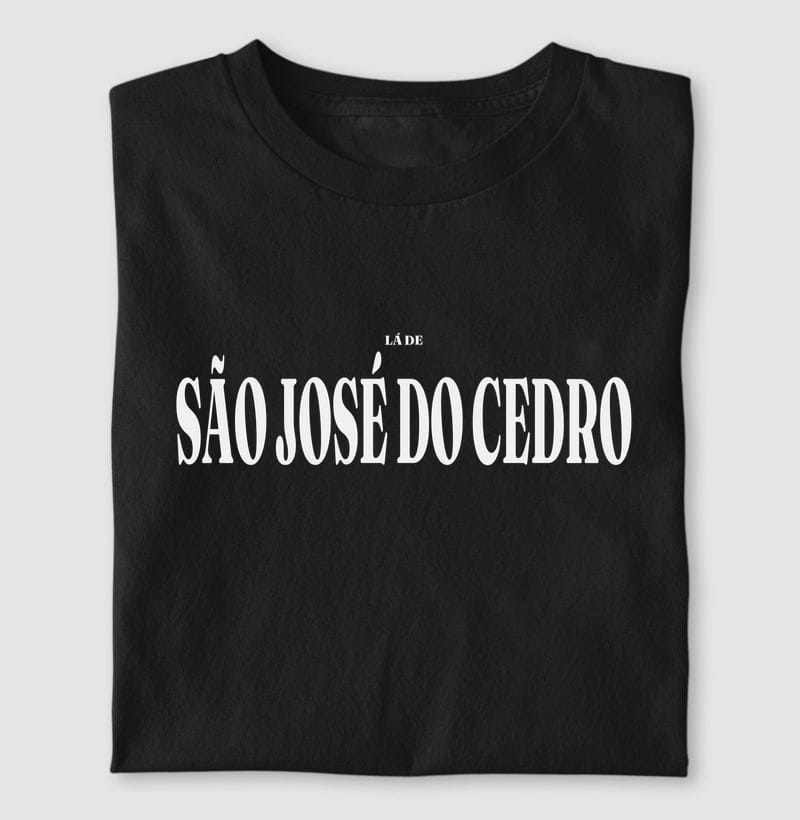 Camiseta Tipografia de São José do Cedro