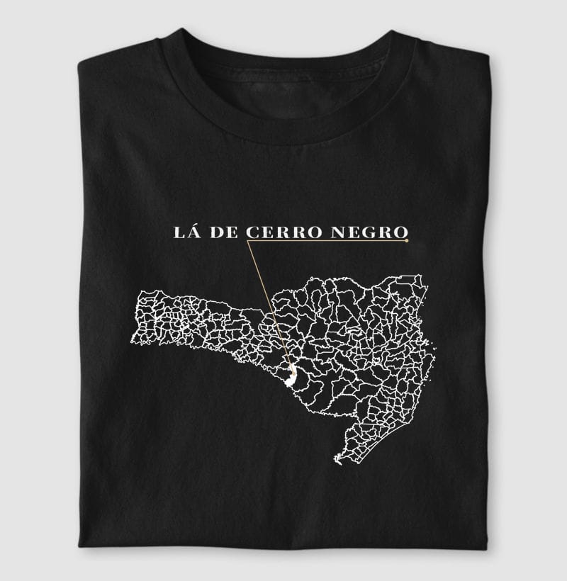 Camiseta Ponto de Origem de Cerro Negro