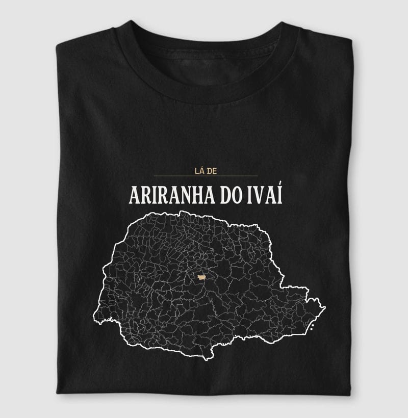 Camiseta Território de Ariranha do Ivaí