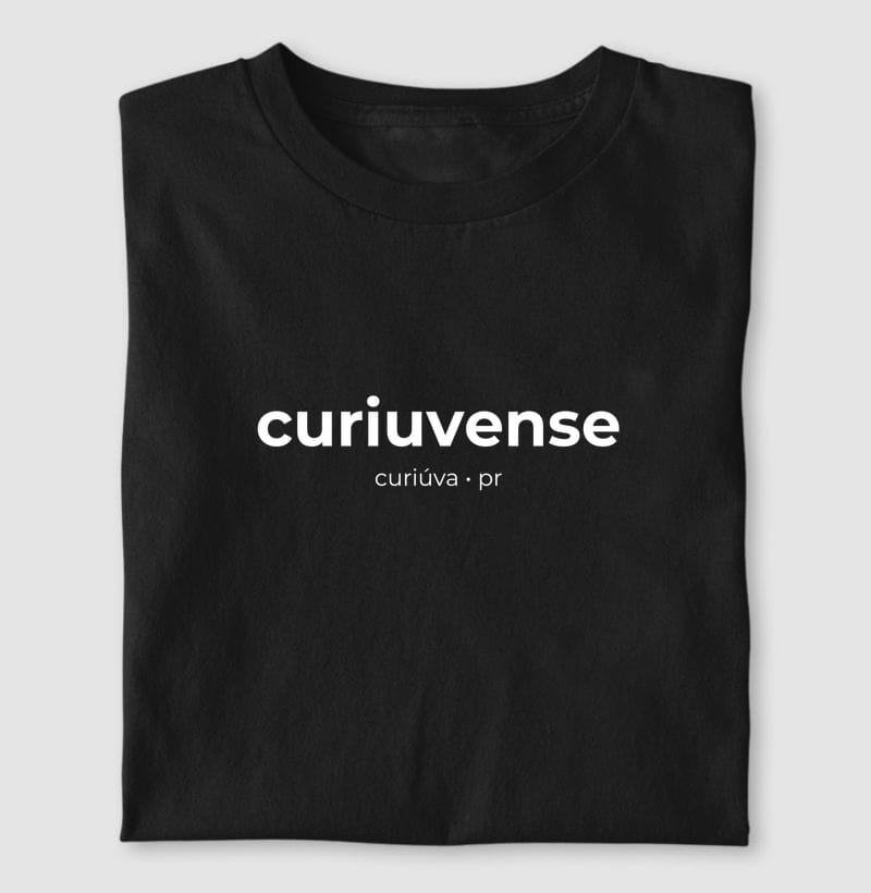 Camiseta Gentílico de Curiúva