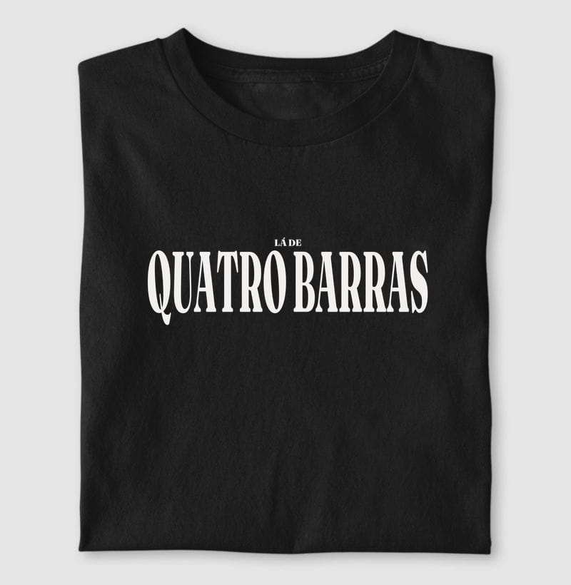 Camiseta Tipografia de Quatro Barras