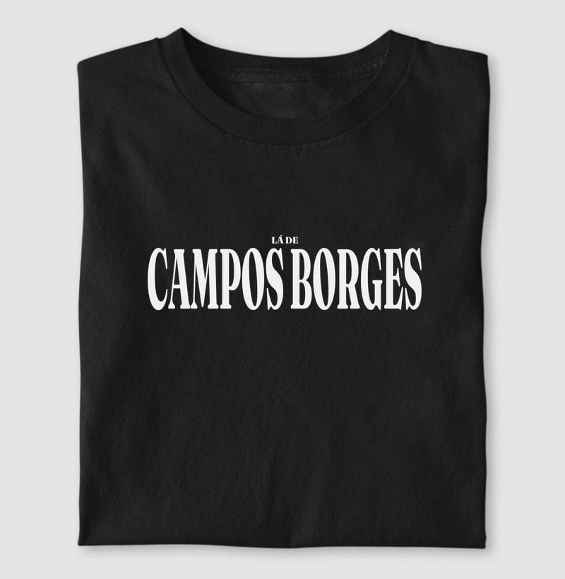 Camiseta Tipografia de Campos Borges