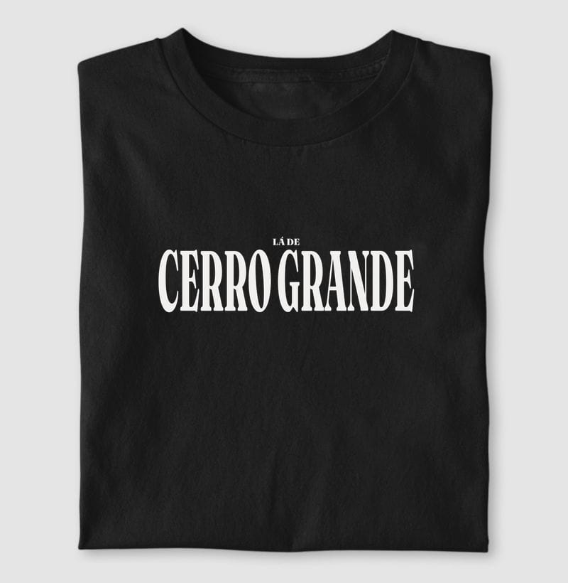 Camiseta Tipografia de Cerro Grande