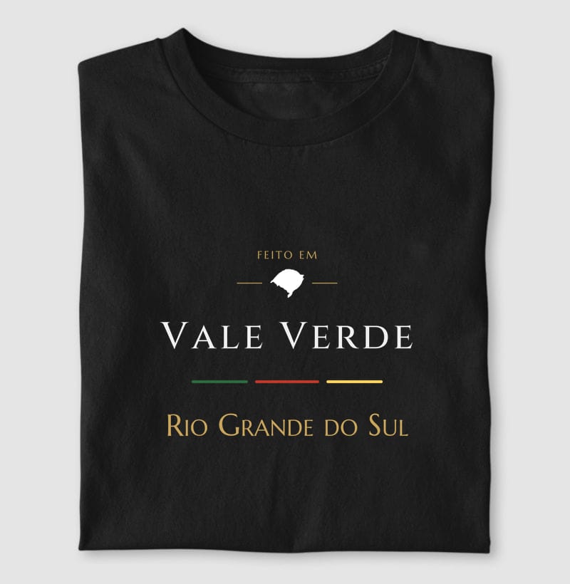 Camiseta Feito em de Vale Verde