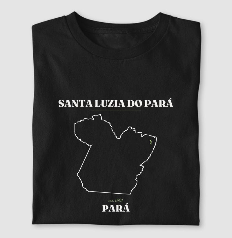 Camiseta Legado de Santa Luzia do Pará