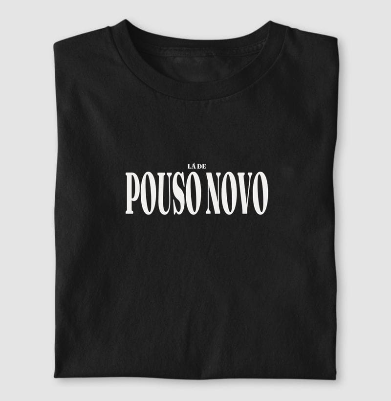 Camiseta Tipografia de Pouso Novo