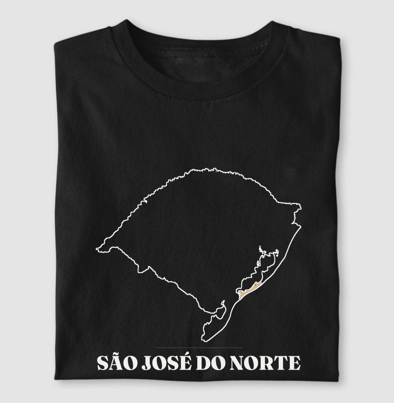 Camiseta Traço de São José do Norte