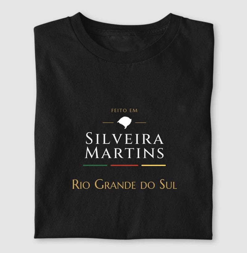 Camiseta Feito em de Silveira Martins