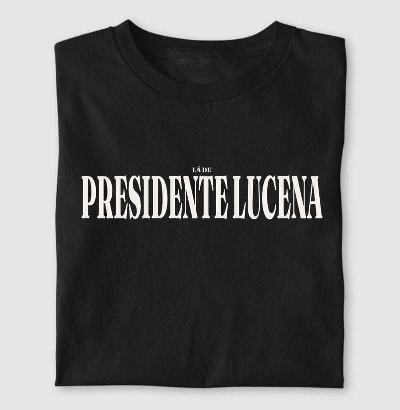 Camiseta Tipografia de Presidente Lucena