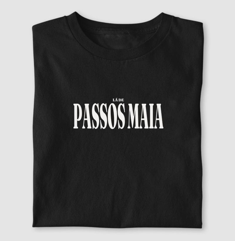 Camiseta Tipografia de Passos Maia