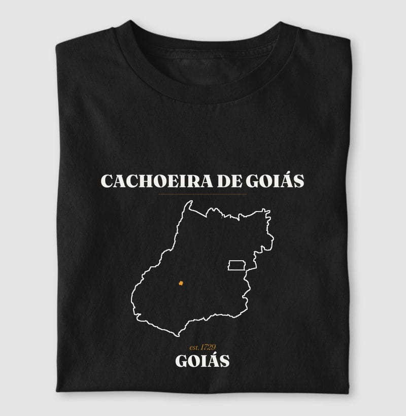 Camiseta Legado de Cachoeira de Goiás