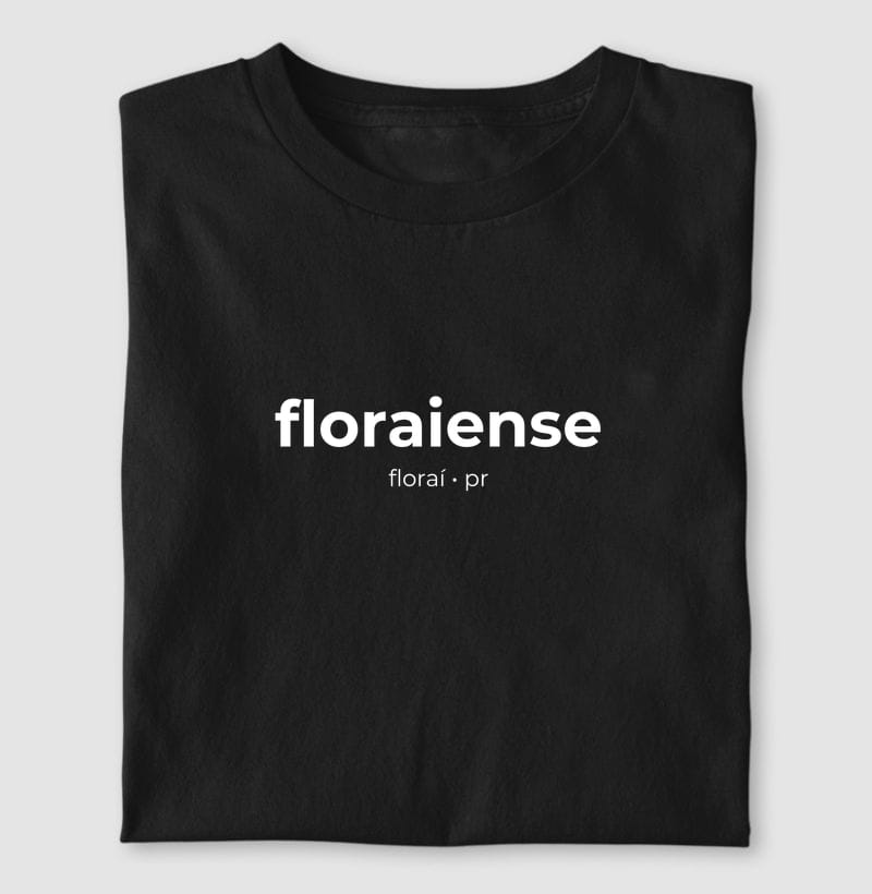 Camiseta Gentílico de Floraí