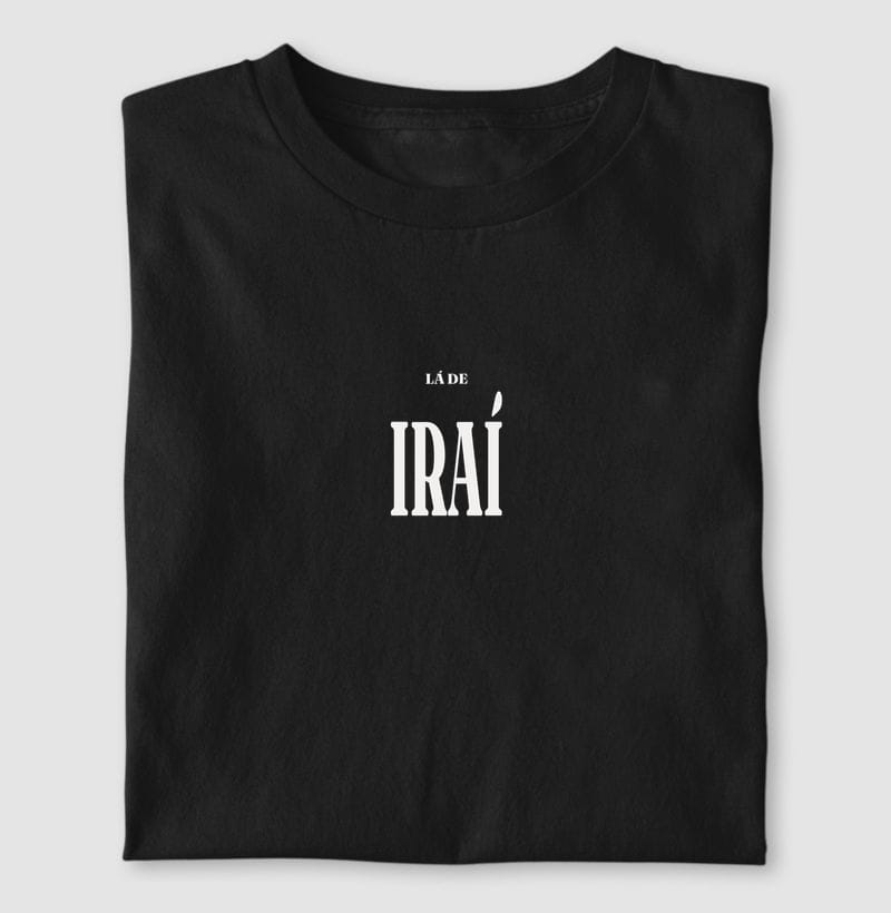 Camiseta Tipografia de Iraí