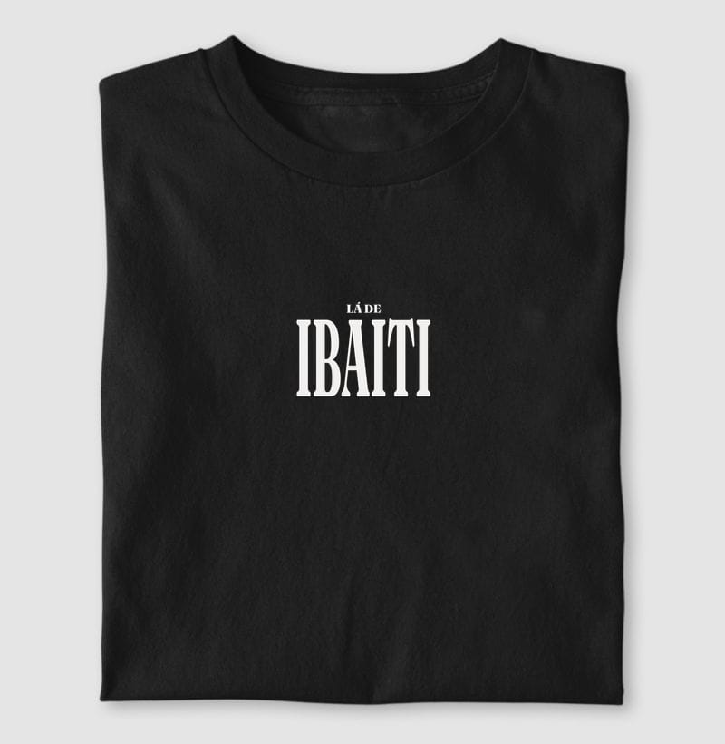 Camiseta Tipografia de Ibaiti