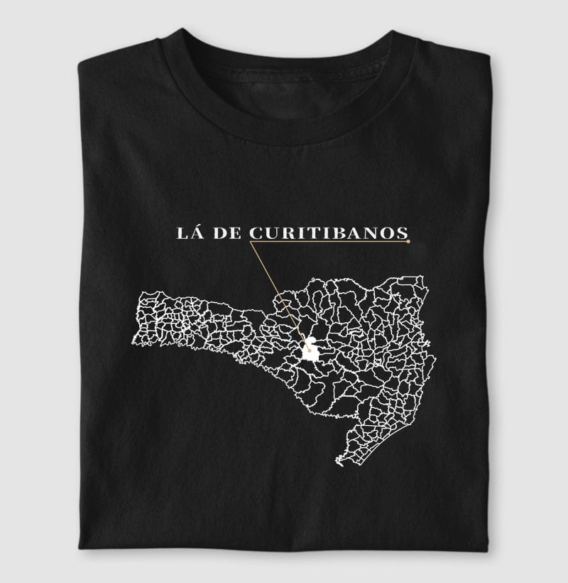 Camiseta Ponto de Origem de Curitibanos