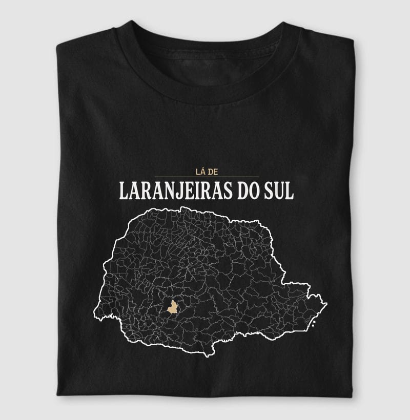 Camiseta Território de Laranjeiras do Sul