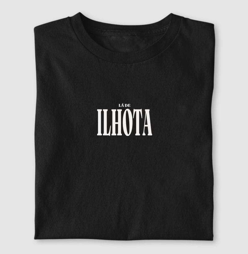 Camiseta Tipografia de Ilhota