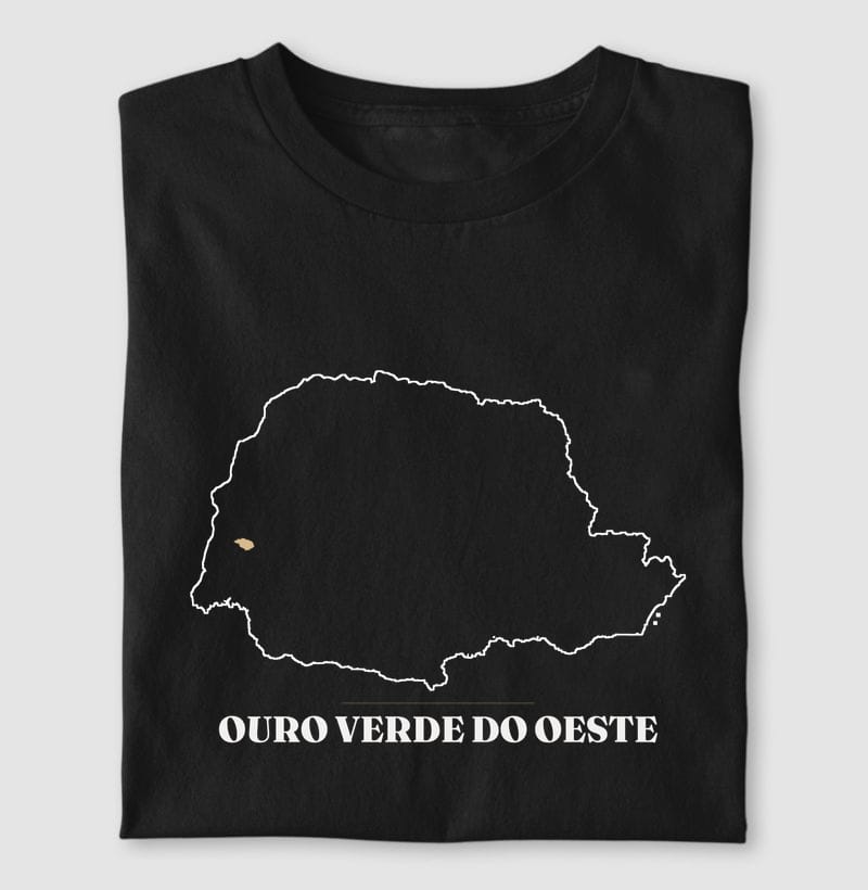 Camiseta Traço de Ouro Verde do Oeste