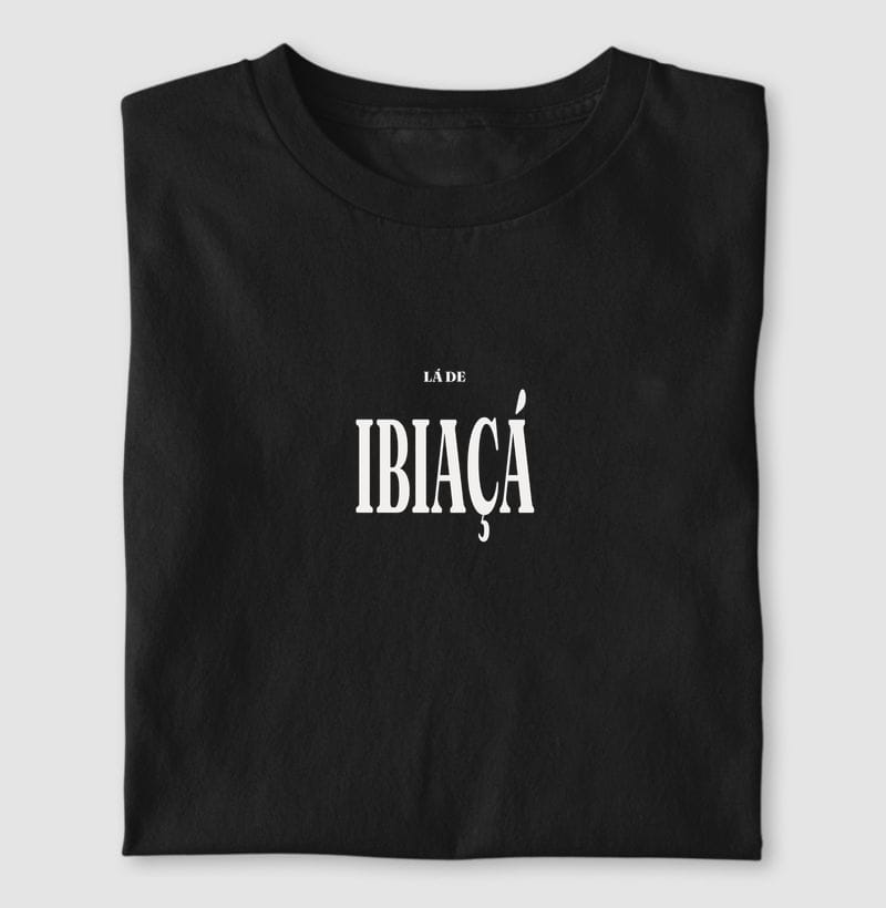 Camiseta Tipografia de Ibiaçá