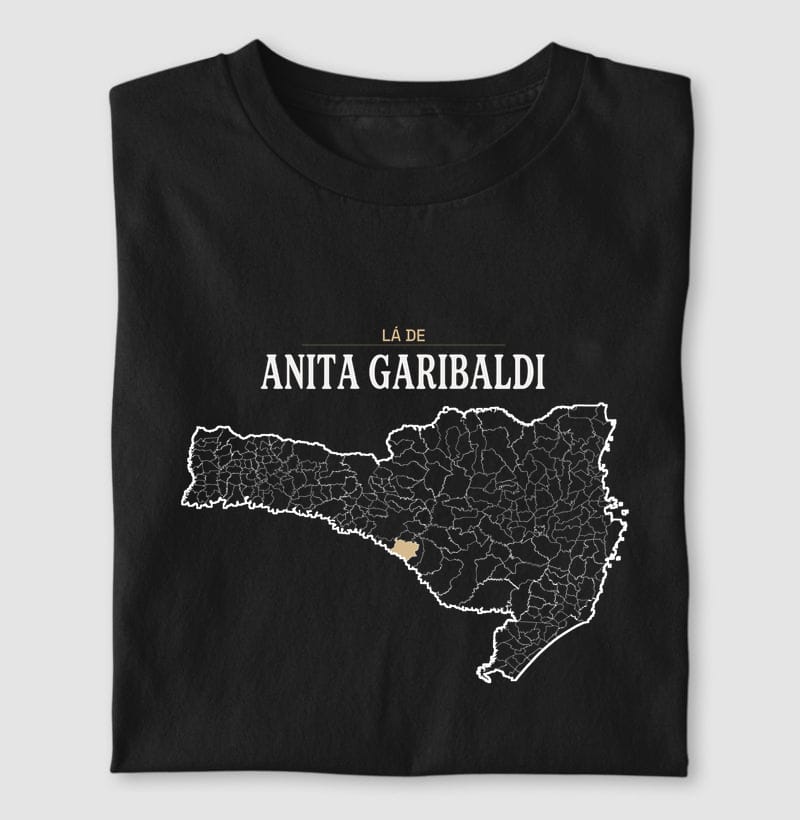 Camiseta Território de Anita Garibaldi