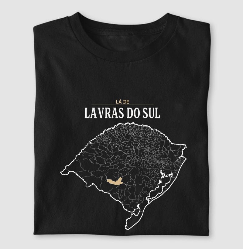 Camiseta Território de Lavras do Sul