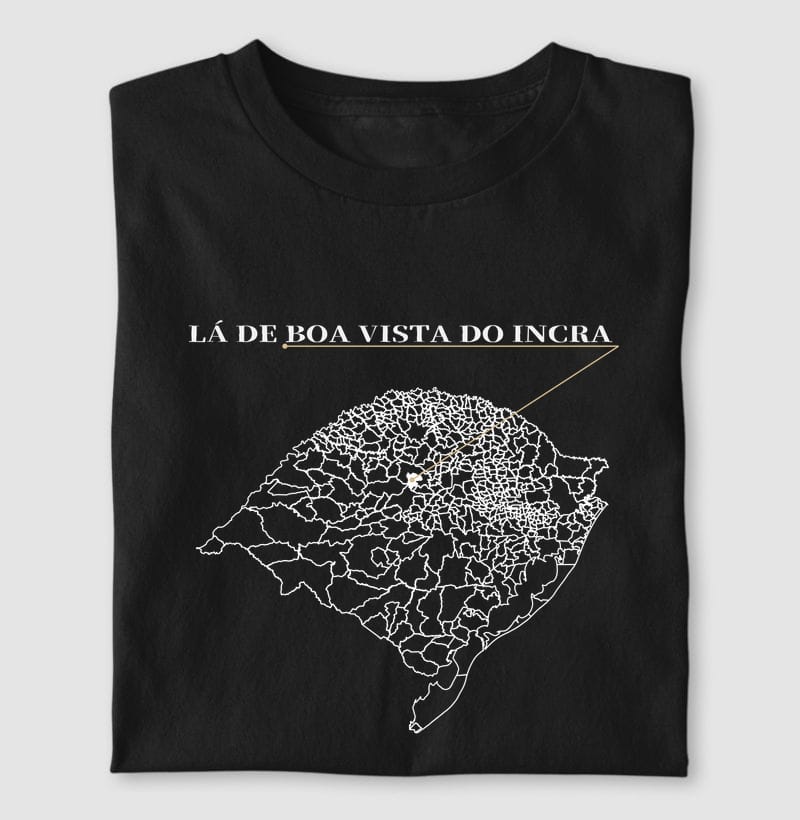 Camiseta Ponto de Origem de Boa Vista do Incra