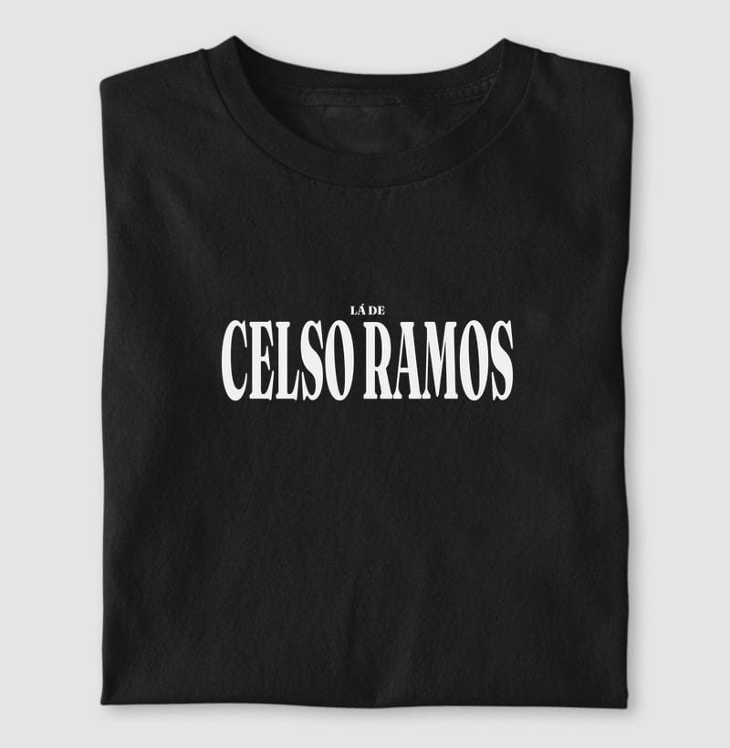 Camiseta Tipografia de Celso Ramos