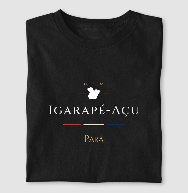 Camiseta Feito em de Igarapé-Açu